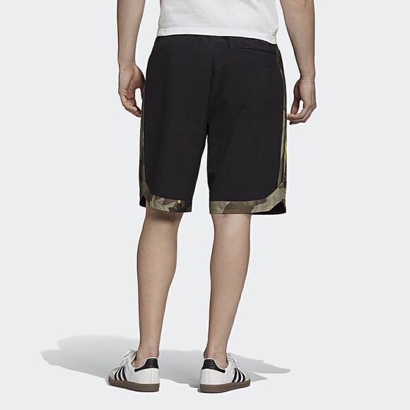 Adidas Originals Ryv Camo Shorts Sports Black GK5915 Men's Size Small S Belt - Picture 7 of 15